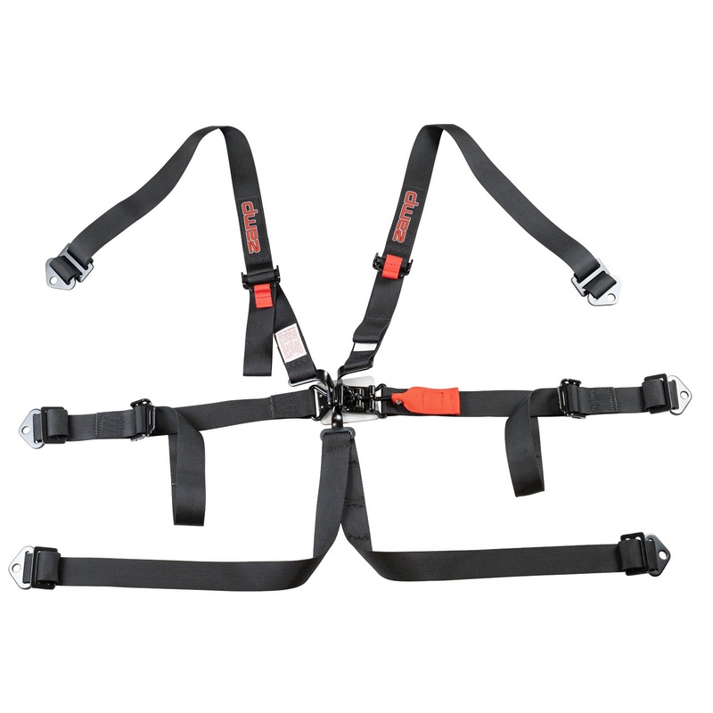 Zamp SFI 16.1 2″ 6-Point Pull Up(In) Seat Harness