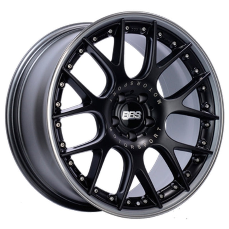 BBS CH-R II Wheel – 21×10.0 +38 | 5×120 | Satin Black w/ Motorsport Etching
