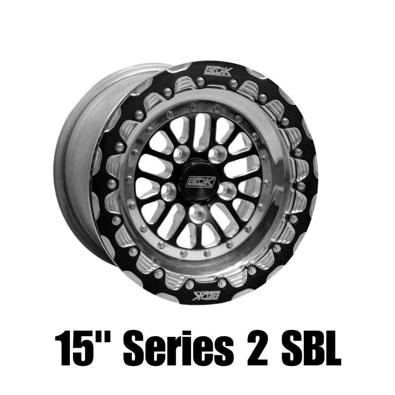 Belak 15×9 / 6in BS / 5×114.3 BP / High Pad / Series 2 Wheel – Single Beadlock Billet Outer Lip