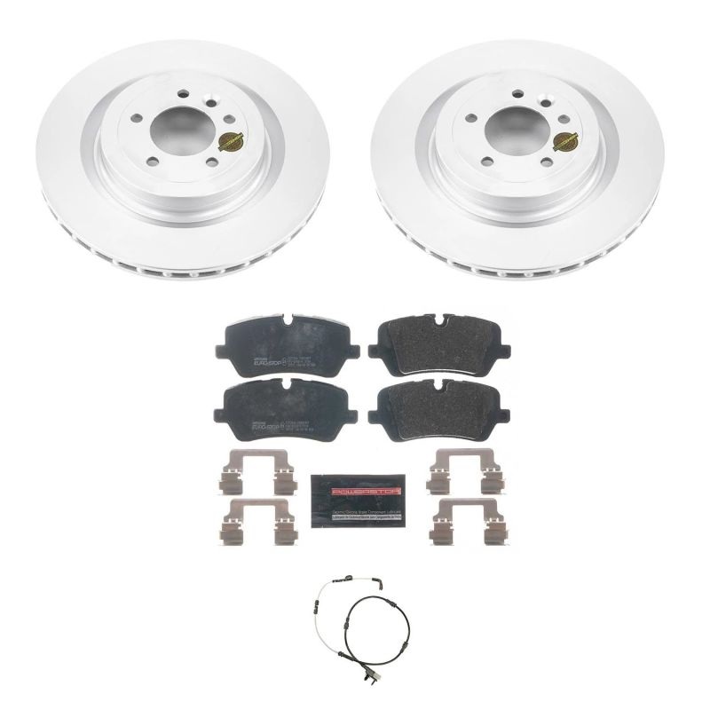 PowerStop Power Stop 18-19 Land Rover Range Rover Sport Rear Euro-Stop Brake Kit