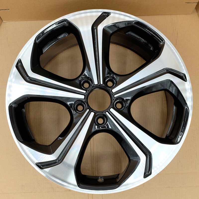 18″ NEW Single 18X7.5  Machined BLACK Wheel For 2014 2015 Honda Civic OEM Quality Replacement Rim