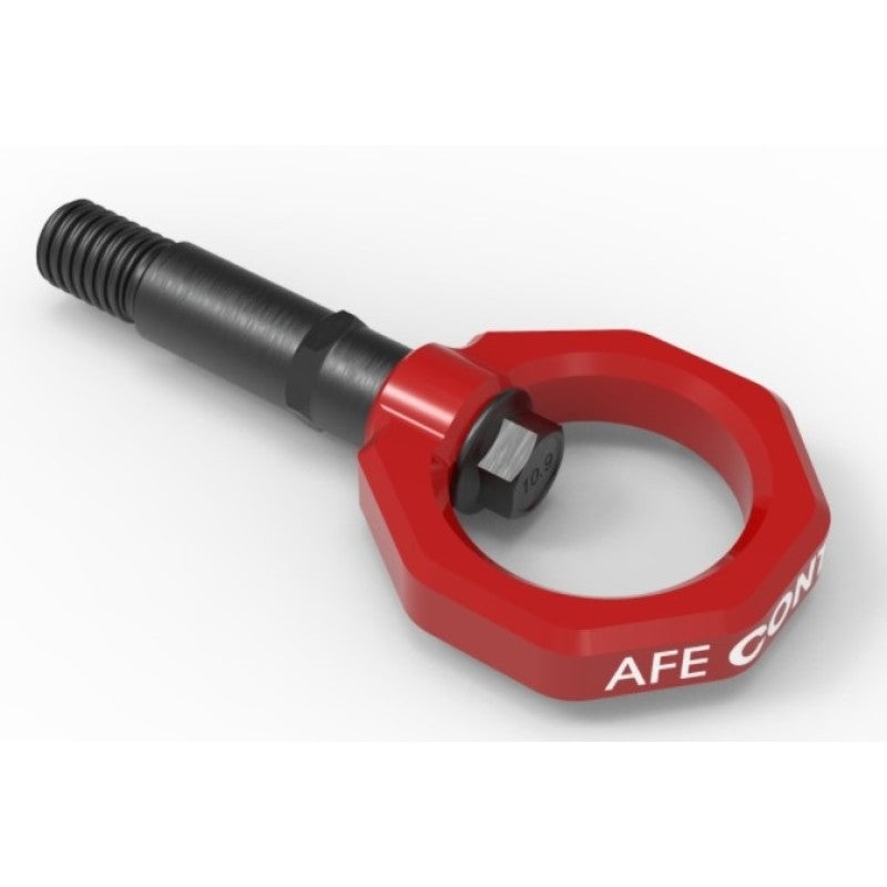 aFe Control Rear Tow Hook Red Toyota GR Supra A90 2020-21 | 450-721002-R