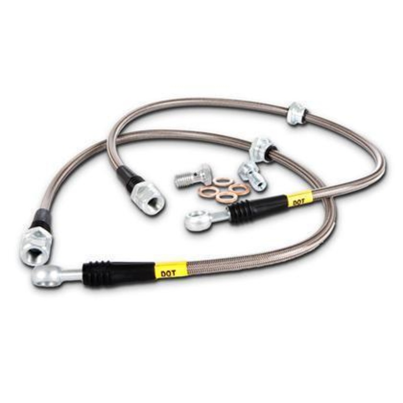 StopTech Stainless Steel Rear Brake Lines | 2015+ VW Golf GTI Mk7 (950.33522)