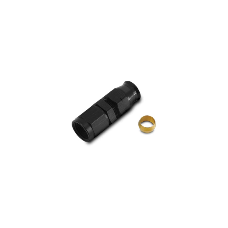Vibrant -4AN Female to 1/4in Tube Adapter Fittings (w/ Brass Olive Insert)