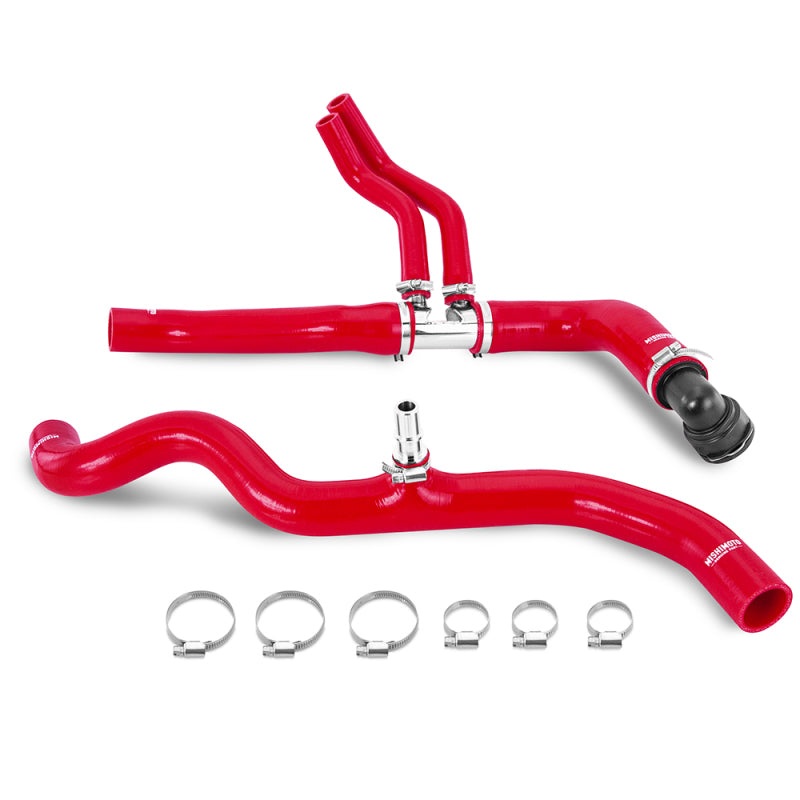 Mishimoto 18-20 Ford Raptor 3.5L EcoBoost Silicone Hose Kit – Red
