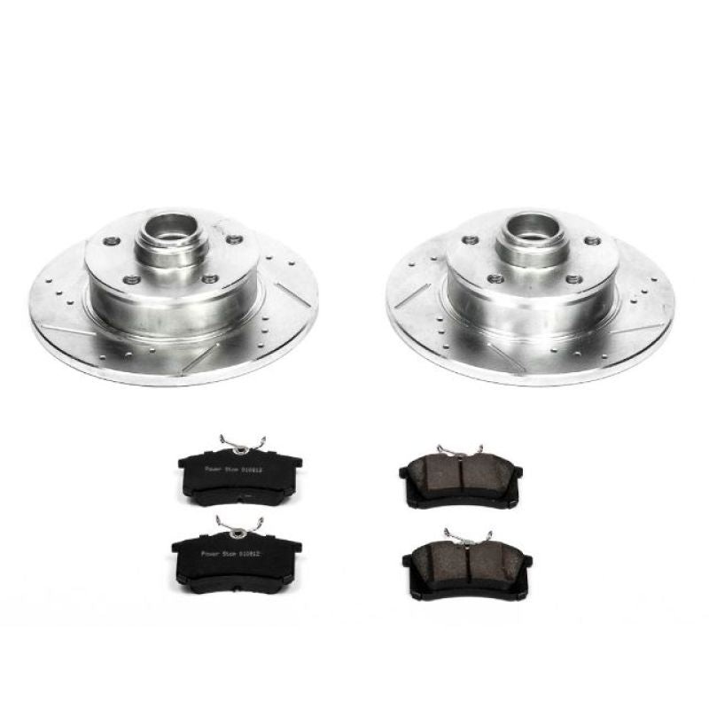 PowerStop Power Stop 94-99 Volkswagen Golf Rear Z23 Evolution Sport Brake Kit