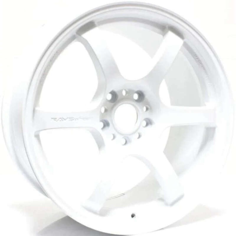 Gram Lights 57DR 18×9.5 +38 5-114.3 Ceramic Pearl Wheel (Min Order Qty 20)