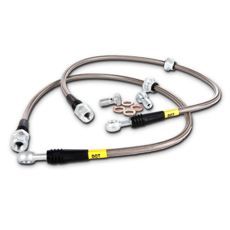 Stoptech Front Stainless Brake Lines 1992-2000 Lexus SC300 / 1992-2000 SC400 / 1993-1998 Supra