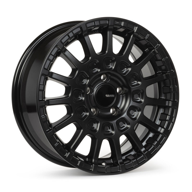 Enkei Overlander 17×7.5 5×100 35mm Offset 72.6 Bore Black Wheel