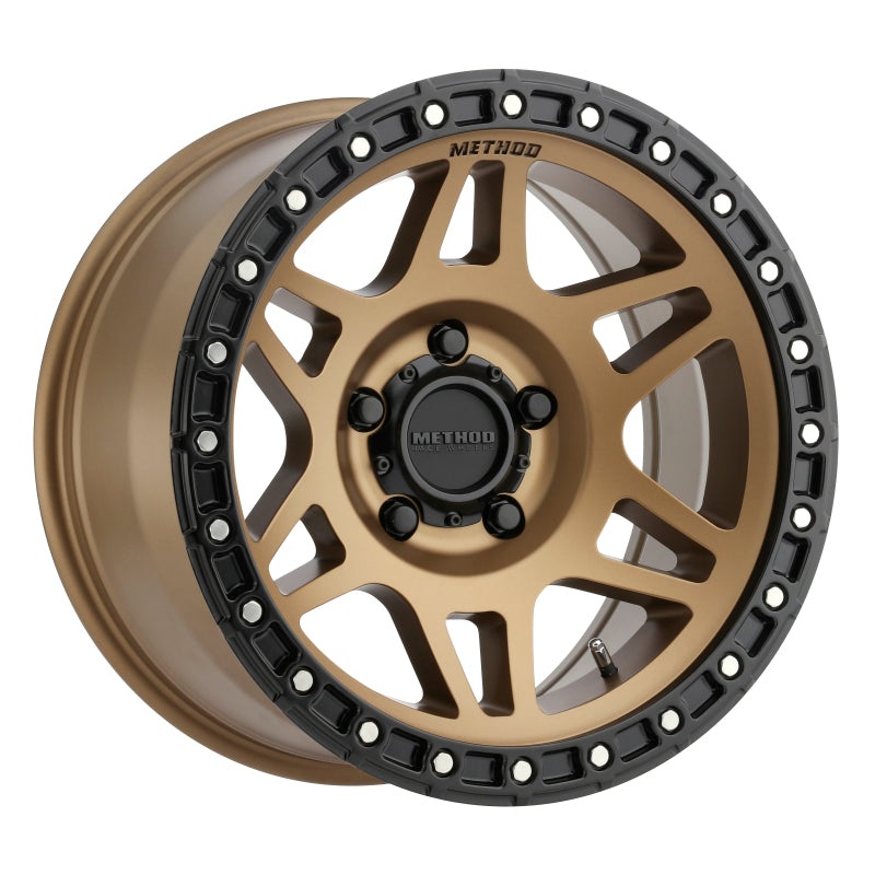 Method MR312 17×8.5 0mm Offset 5×150 110.5mm CB Method Bronze/Black Street Loc Wheel