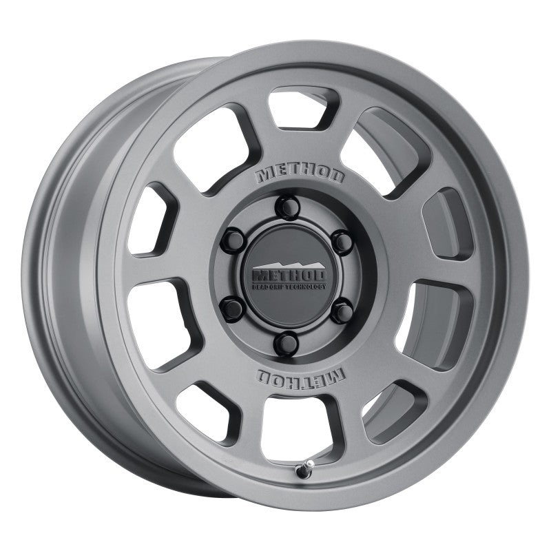 Method MR705 17×8.5 0mm Offset 6×120 67mm CB Titanium Wheel