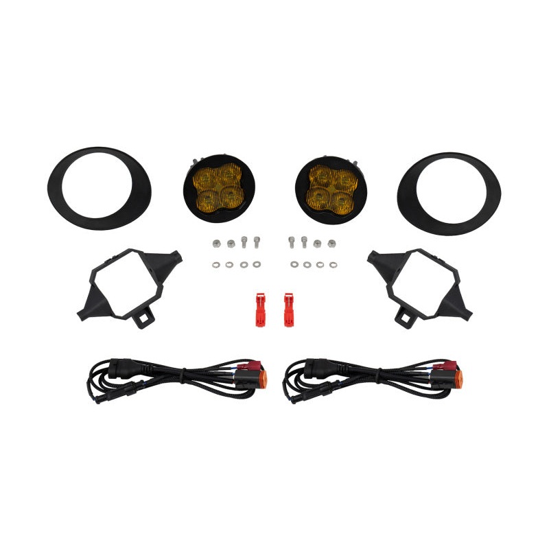 Diode Dynamics SS3 Sport Type TS Kit – Yellow SAE Fog
