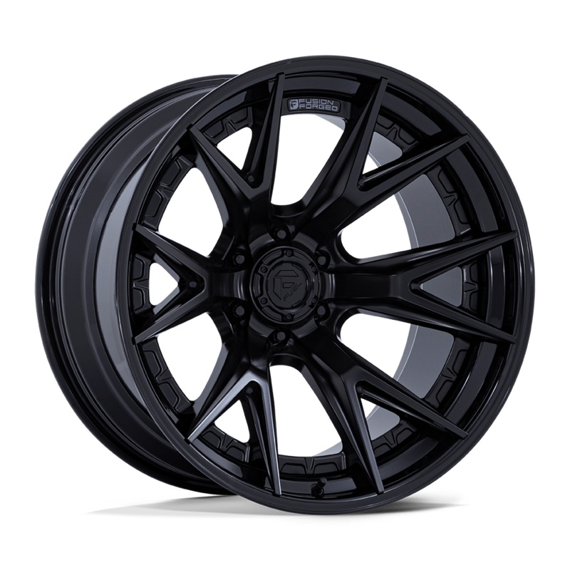 Fuel Wheels FC402 Catalyst 24″ 6×139.7 Matte Black With Gloss Black Lip