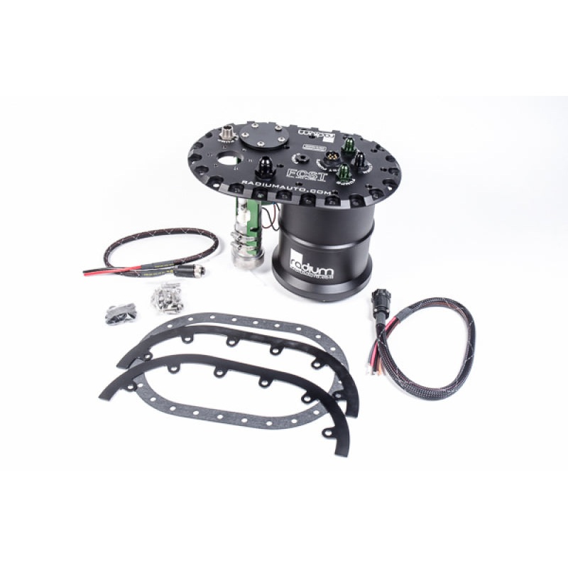 Radium Engineering Fuel Cell Surge Tank / 3 Surge Tank / 1 Lift Pump / Walbro GSS342 255LPH