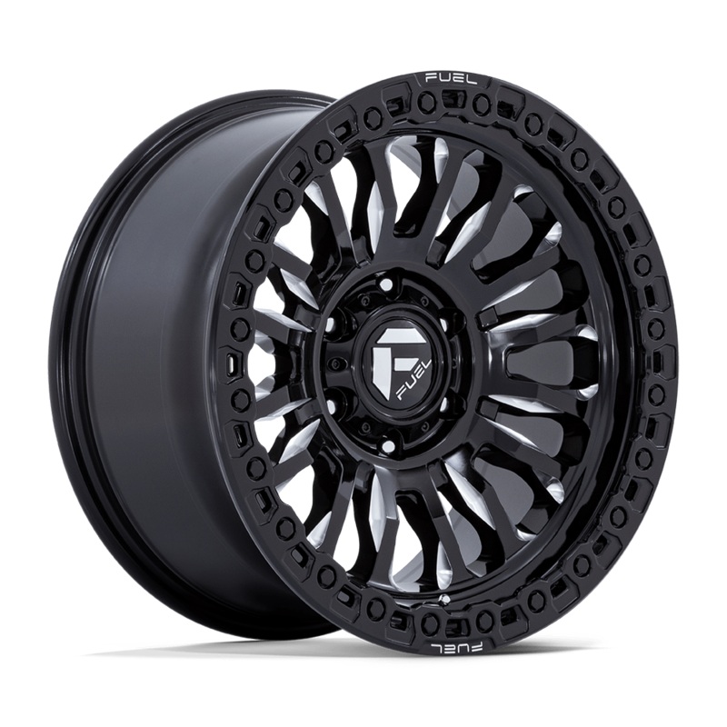 Fuel Wheels FC857 Rincon 18″ 5×127 Gloss Black Milled