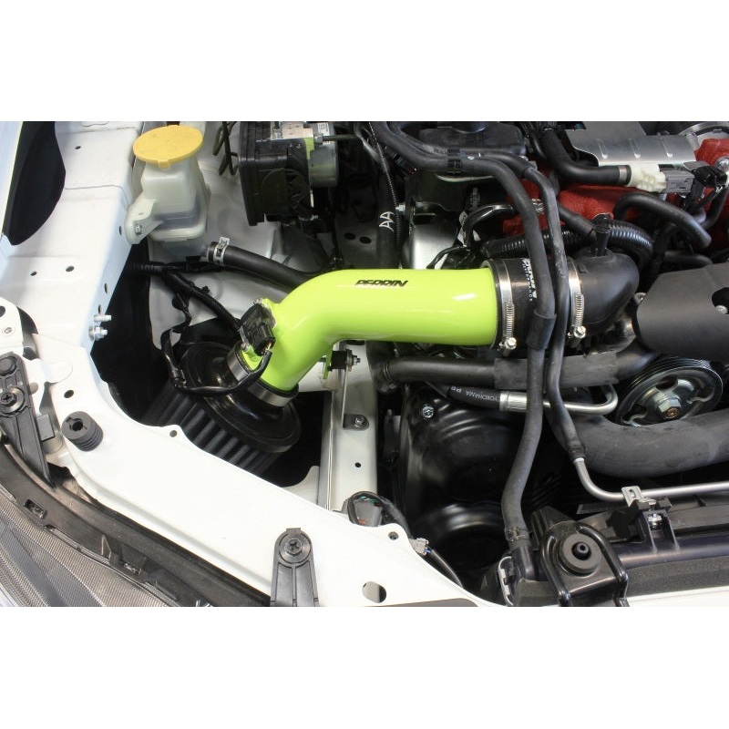 PERRIN 18-21 Subaru STI Cold Air Intake – Neon Yellow