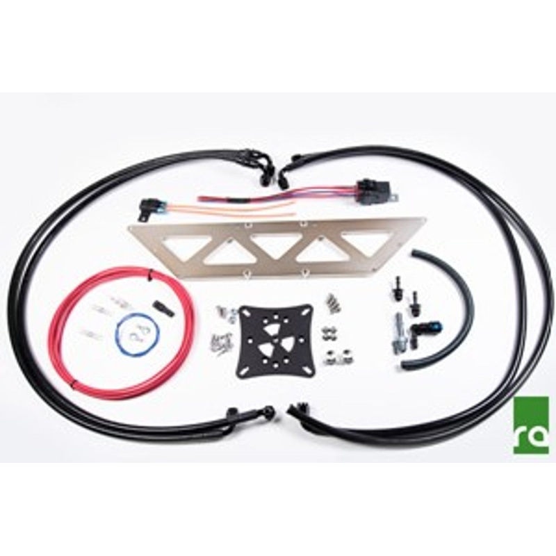 RADIUM ENGINEERING FUEL SURGE TANK KIT, EVO 8-9, FST SOLD SEPARATELY