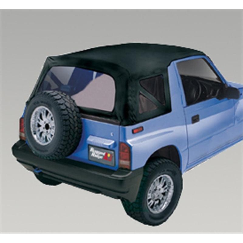 Rugged Ridge XHD S-Top Black Denim Clear Windows 88-94 Sidekicks