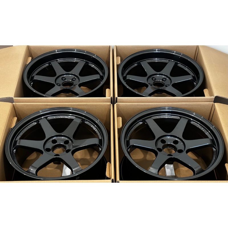 Volk Racing TE37SL 19×9.5 +22, 19×10.5 +35 5×112 Diamond Black (SET)