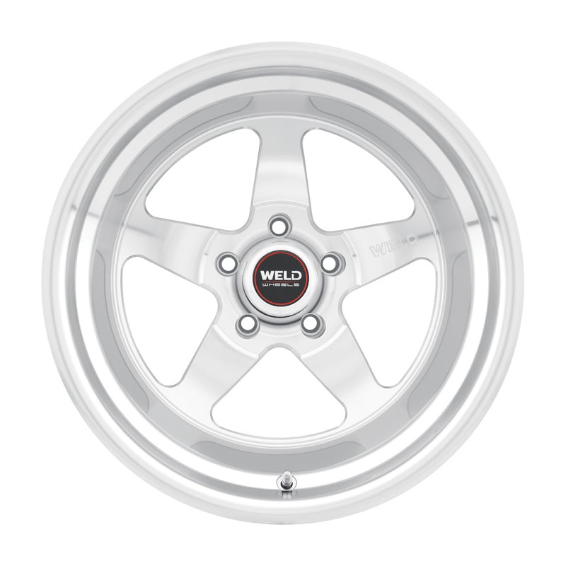Weld Ventura  22×10.5 / 5×127 / ET13 BS6.25 Gloss SIL /MIL DIA 78.1