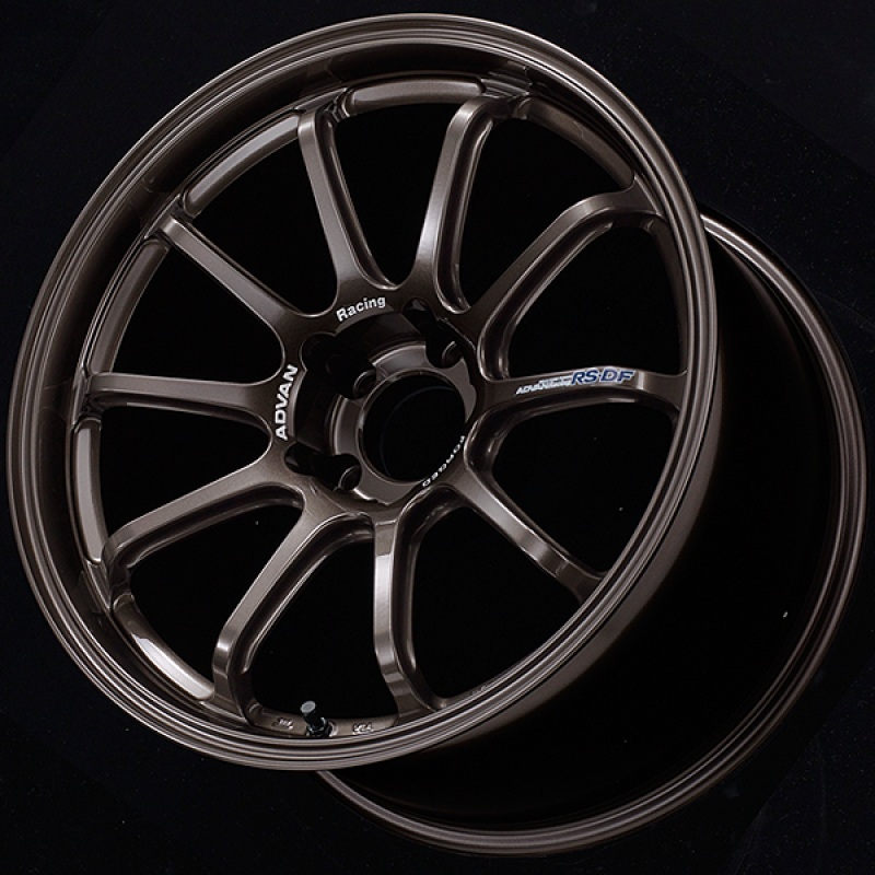 Advan RS-DF Progressive 18×9.0 +43 5-114.3 Dark Bronze Metallic Wheel