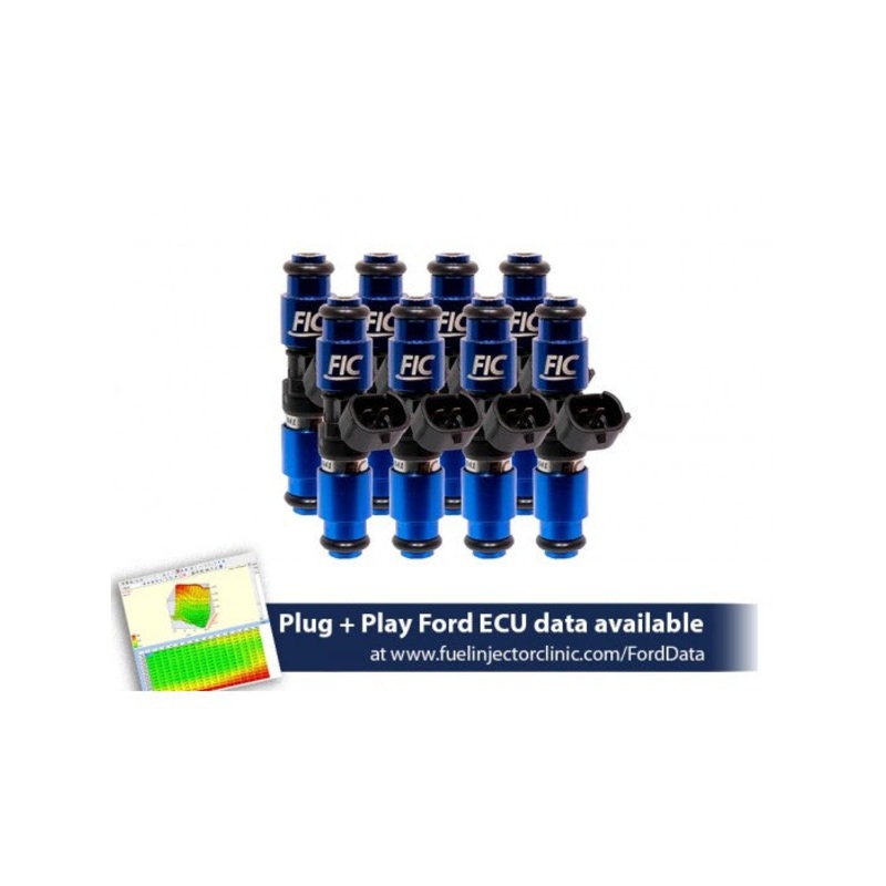 Fuel Injector Clinic (FIC) 2150cc Injector Set for Ford F150 (2004-2016) Ford Lightning (1999-2004)