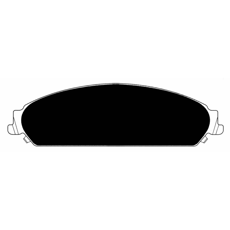 Porterfield Brake Pads for 2018 DODGE CHALLENGER BR5 AWD