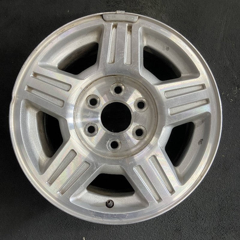 17″ AVALANCHE 1500 07-08 17×7.5″ aluminum 5 spoke double groove in each spoke opt N93 Original OEM Wheel Rim
