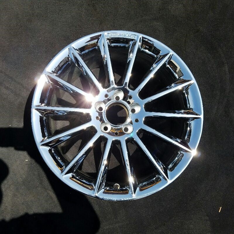 18″ MERCEDES SLC-CLASS 17 172 Type SLC300 18×9 gray accents sales code 85R Original OEM Wheel Rim