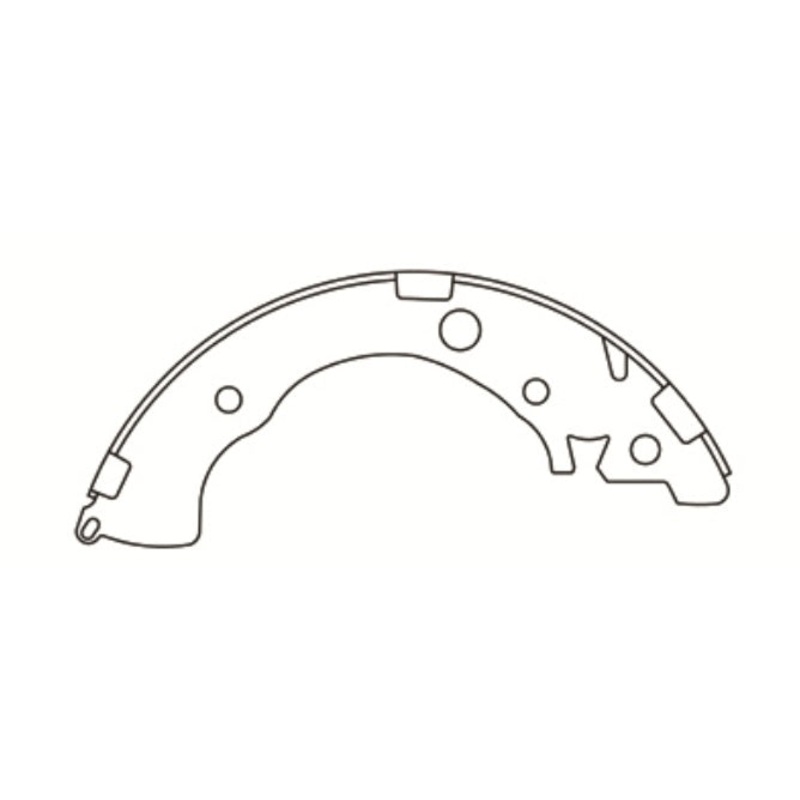Porterfield Brake Shoes for 2007 HONDA CIVIC Sedan LX