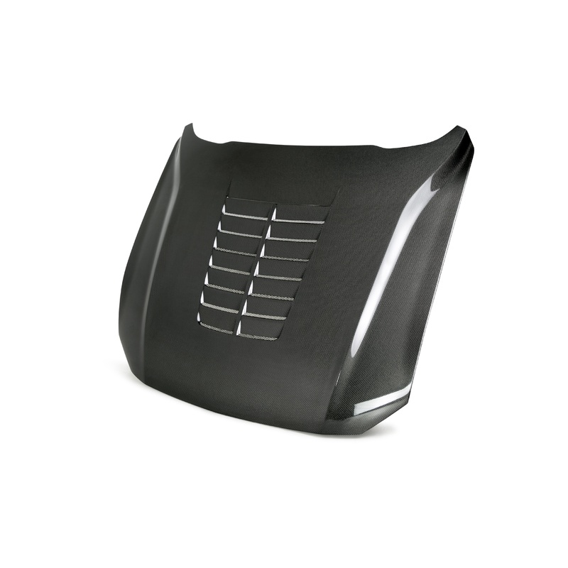 Anderson Composites Carbon Fiber Type-GT5 Hood 2018-2023 Ford Mustang (double sided)