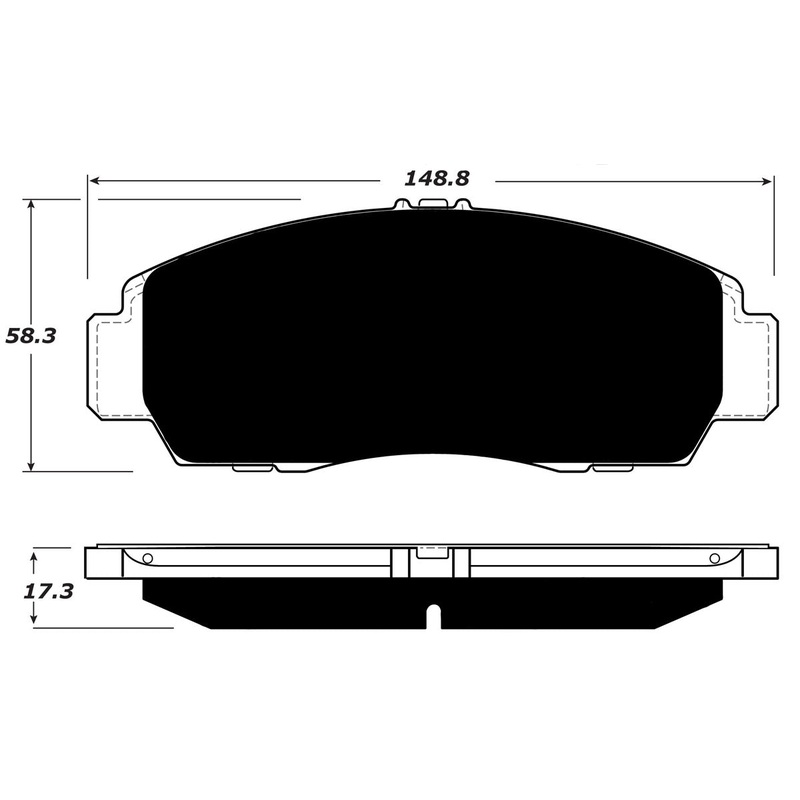 Porterfield Brake Pads for 2012 HONDA ACCORD Coupe EX-L