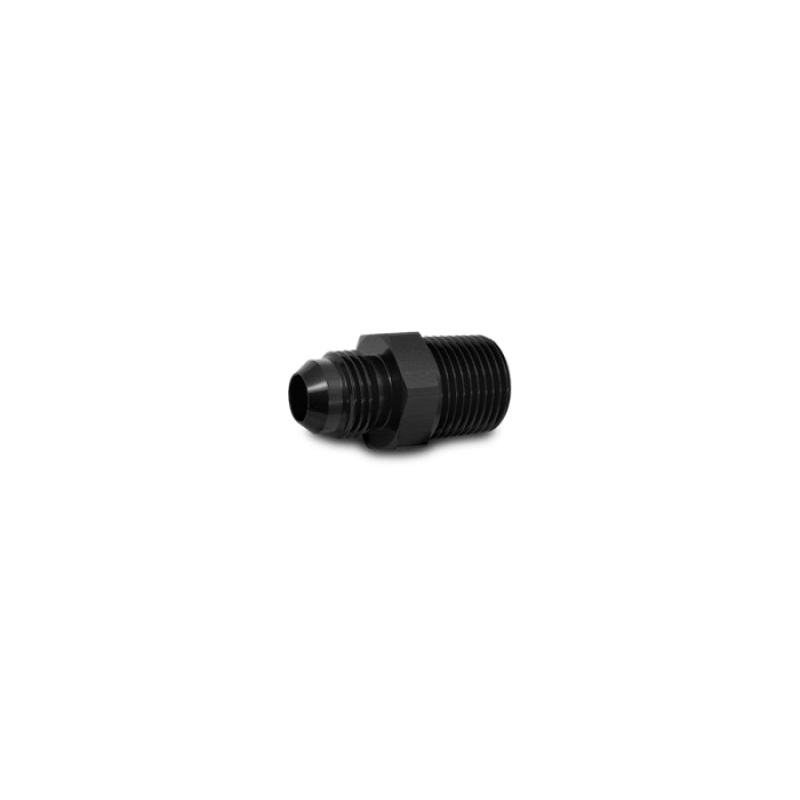 Vibrant -16AN to 1in NPT Straight Adapter Fitting – Aluminum