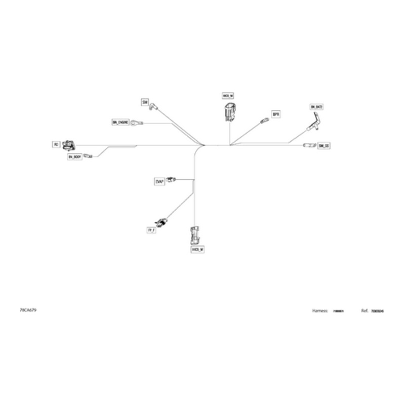 Voltage Regulator Wiring Harness by Can-Am