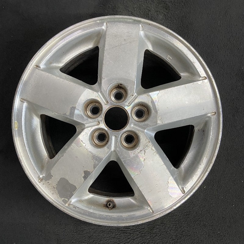 15″ CAVALIER 03-05 15×6 5 spoke argent finish opt PF7 Original OEM Wheel Rim