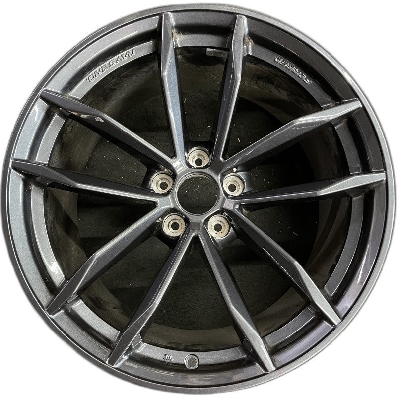 19″ Z 23 19×10 alloy rear Rays forged black Original OEM Wheel Rim