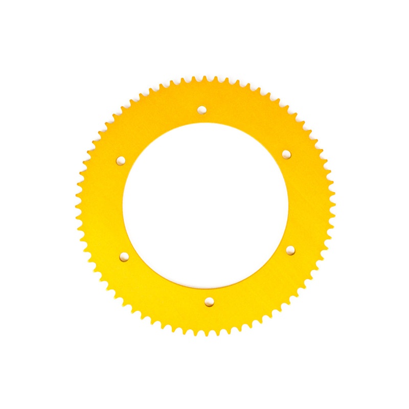 #219 Gold Rear Sprocket, One Piece