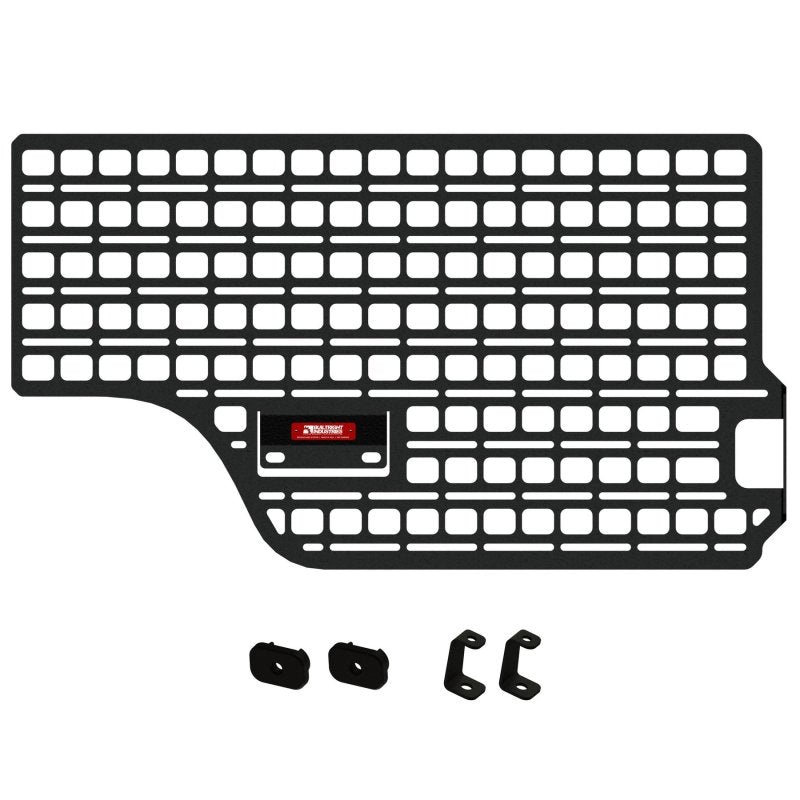 BuiltRight Industries 2019+ Ford Ranger (All Beds) Bedside Rack System – Passenger Rear Panel