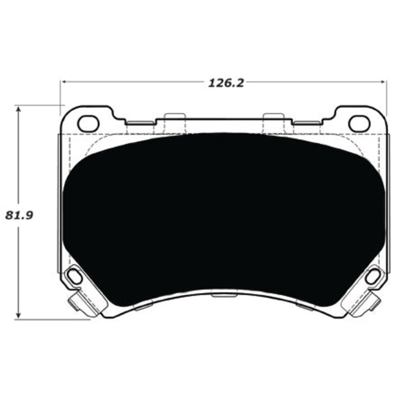 Porterfield Brake Pads for 2012 HYUNDAI GENESIS SEDAN V8
