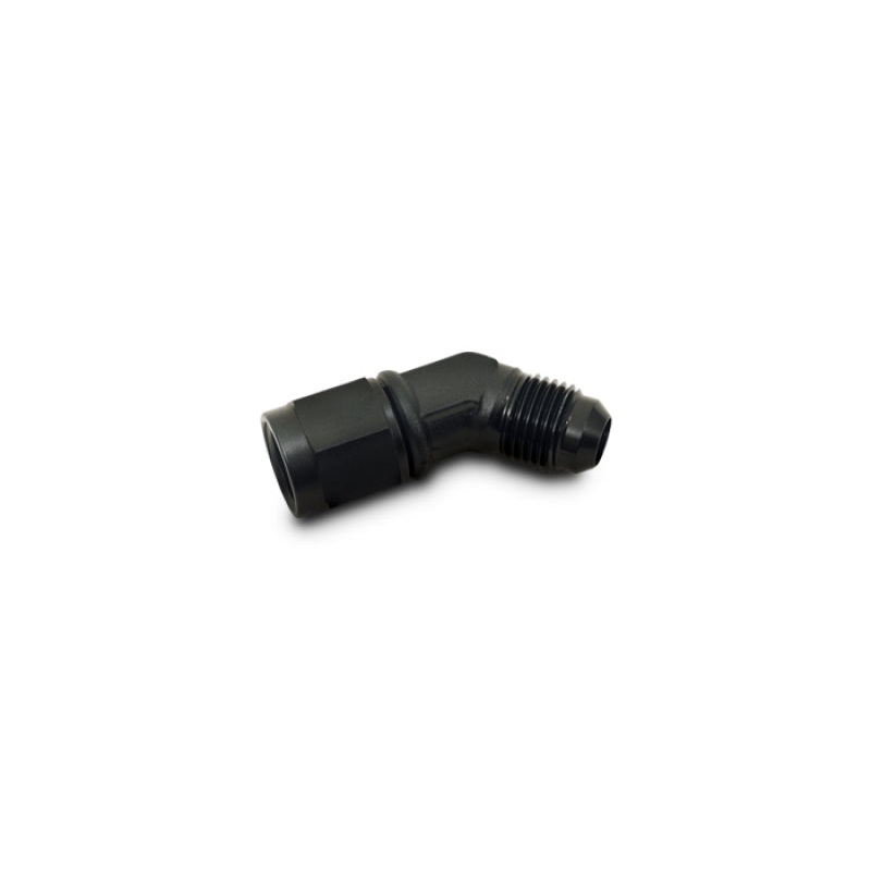 Vibrant -8AN Female to -8AN Male 45 Degree Swivel Adapter Fitting
