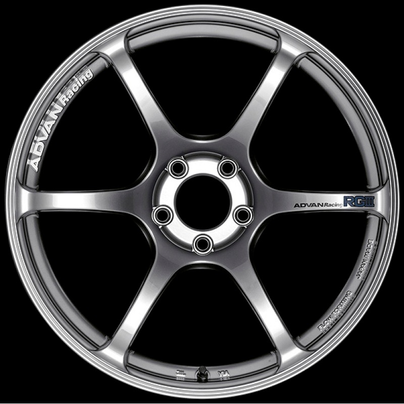 Advan GT Beyond 20×10.5 +15 5-112 Racing Titanium Black Wheel
