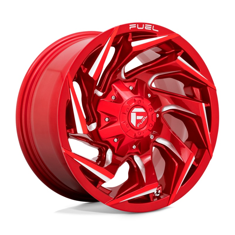 Fuel Wheels D754 Reaction 18″ 5×114.3/5×127 Candy Red Milled