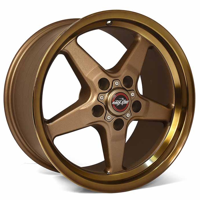 Race Star 92 Drag Star 20×6 5×4.50bc 3.40bs Bracket Racer Bronze Wheel