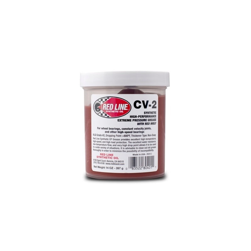 Red Line CV-2 Grease w/Moly – 14oz. Jar