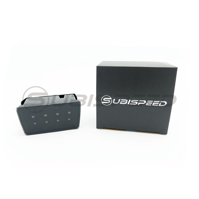 Subispeed F1 Style Rear Fog Light Kit Dark Smoke – 15+ WRX/STI