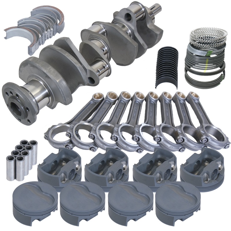 Eagle Pontiac 455 4.500in Crank 6.800in I-Beam Rods -6cc Flat Top 4.185in Pistons Rotating Assembly