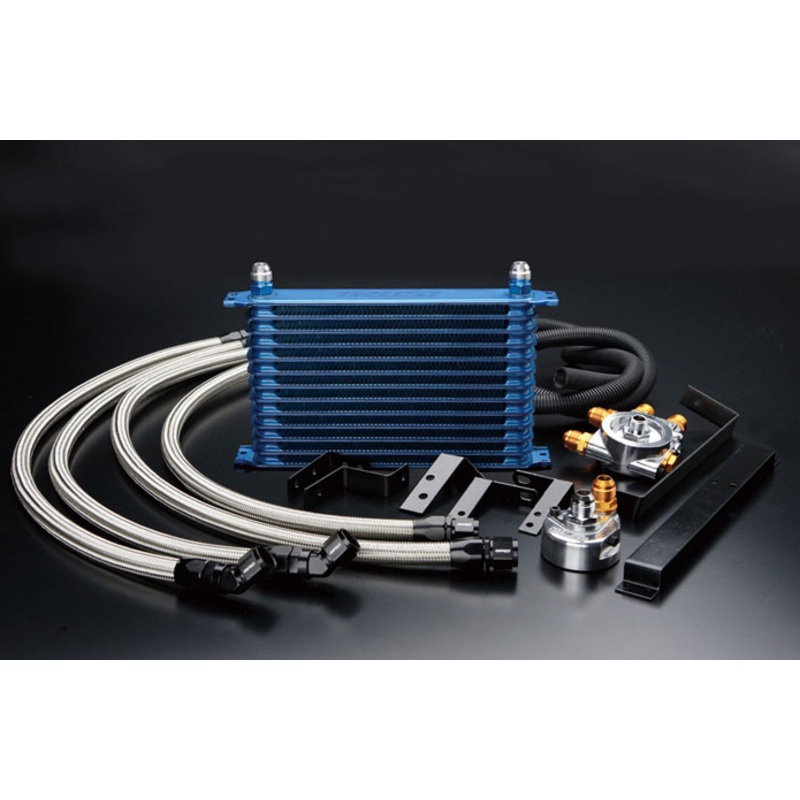 GReddy 10-Row Oil Cooler Kit | 1989-1994 Nissan Skyline GT-R R32 (12024412)