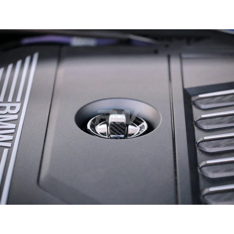 RW Carbon Carbon Fiber Competition Oil Cap Covers – BMW