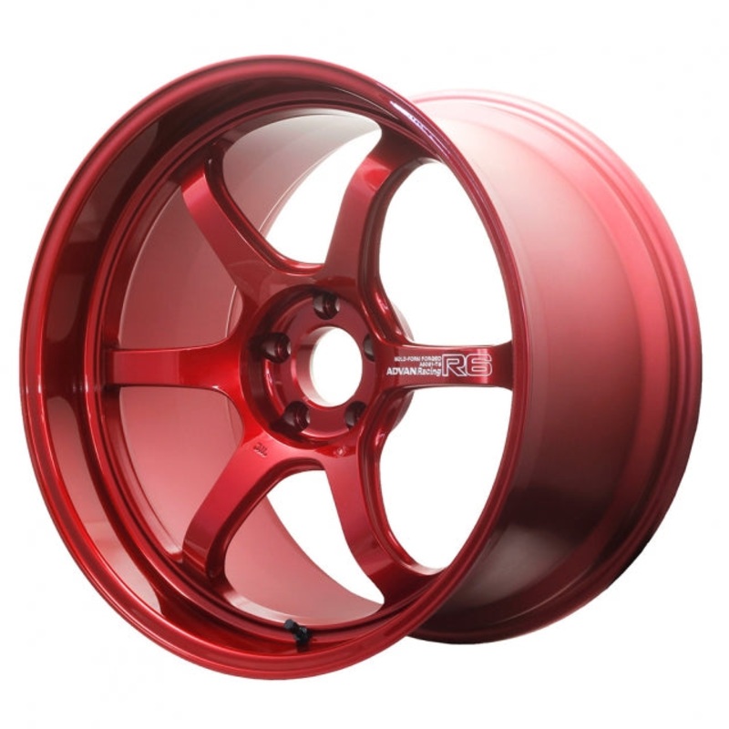 Advan Racing R6 Wheel – 20×11.0 +5 | 5×114.3 | Racing Candy Red