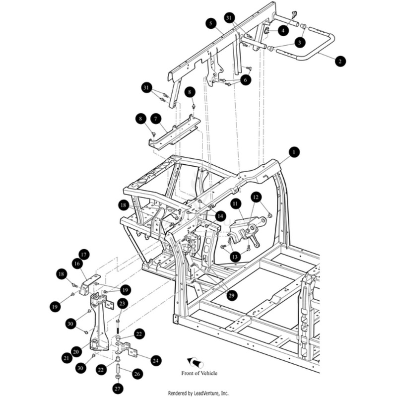 Door Hinge by Arctic Cat